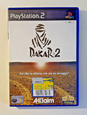 Dakar  2 Sony Playstation 2 PS2 Game Complete + Manual PAL IT Version