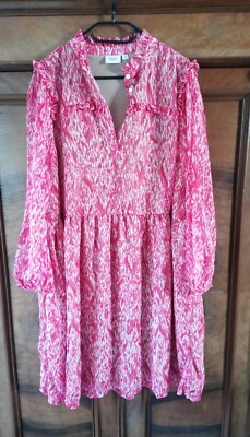 Saint Tropez Freizeitkleid, pink, Gr. XL