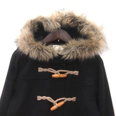 Earth Music & Ecology Duffle Coat Full Lining M Black MS Earth Music & Ecology Duffle Coat Full Lining M Black MS