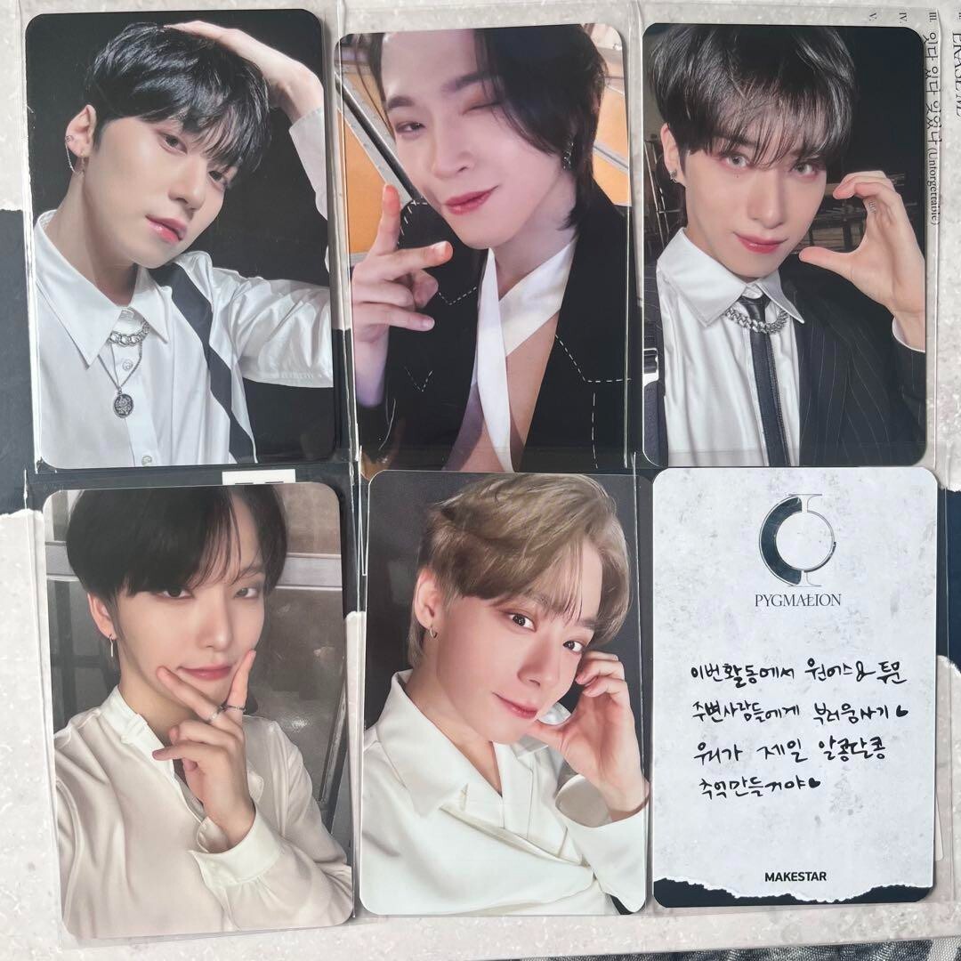 ONEUS PYGMALION makestar 9.0 トレカ ファヌン ONEUS Makestar 9.0 ラキドロトレカ ファヌン2枚セット - メルカリ