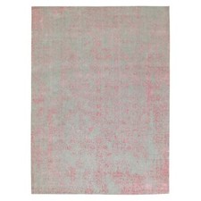 10'x14'1" Wool and Art Silk Transitional Design Hand Loomed Jacquard Rug R58581