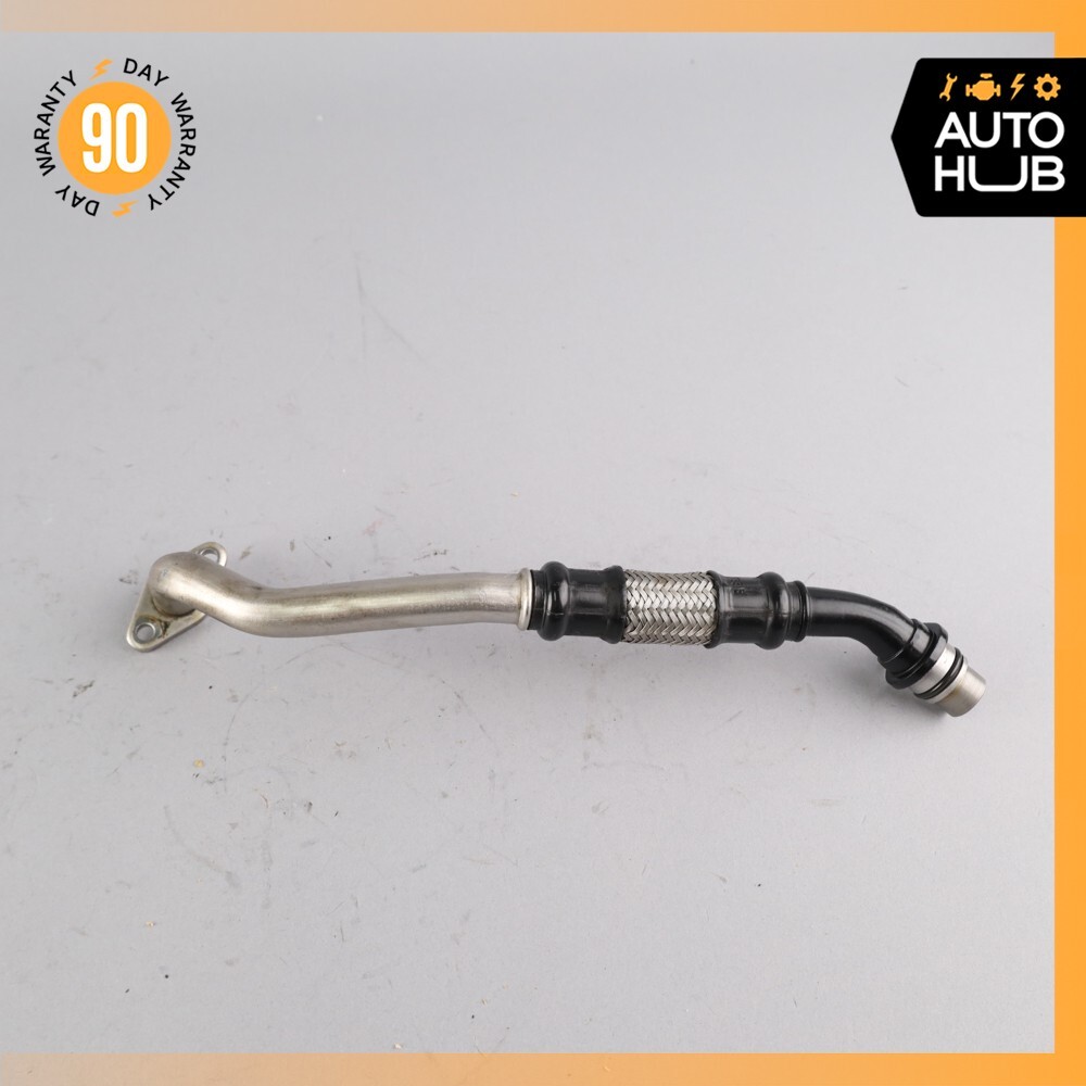 Bentley Continental GT GTC Turbocharger Return Oil Line Left Side OEM