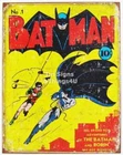 No.1 Batman and Robin Retro Vtg DC Comic Book Cover TIN SIGN metal poster #1966