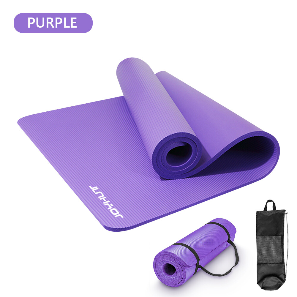 61x 183cm Yoga Mat 15mm Thick Gym Exercise Fitness Pilates Workout Mat