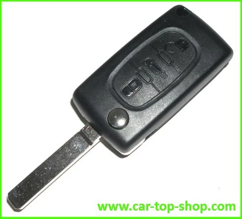 3 Button Flip Key Peugeot 607 208 207 307 308 407 3008 Housing Clé Key