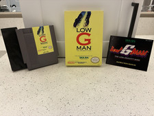 Low G Man: The Low Gravity Man NES NTSC-U/C w/ Box & Manual