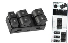 Power Window Switch, Front Left Driver Side Window Control Switch No.23427098