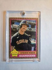 🔥#'d 19/76🔥2025 Topps Heritage Steven Kwan Gold 76 All Star SSP #475