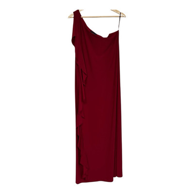Lane Bryant red one shoulder dress size 14/16 evening dinner day out