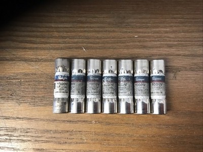 Lot Of 7 - 1000-V-Sicherung mit 440 mA (0,4 A) - 44 / 100A DMM-B-44/100 (LPW42X)