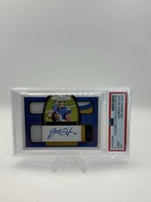 Justin Herbert 2021 Panini Quad Patch Autograph Bronze /25 #62 Chargers PSA 9