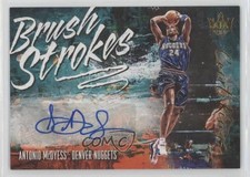 2018 Panini Court Kings Brush Strokes 104/149 Antonio McDyess #BR-AMD Auto 1u6