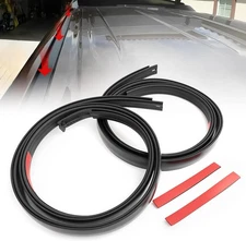 2X Roof Drip Trim Molding Left & Right Black For 2007-2020 Tundra Double Cab