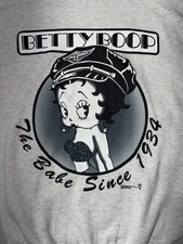 Vintage 80s Betty Boop The Babe Since Sweatshirt Size L