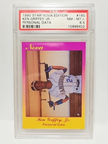 1990 Star Nova Ken Griffey Jr #180 PSA 8.5 Mariners HOF