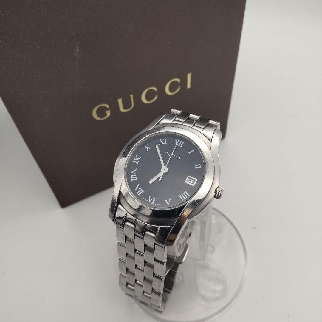 GUCCI 5500M Men Black Dial Quartz Watch | eBay GUCCI 5500M Men Black Dial Quartz Watch | eBay