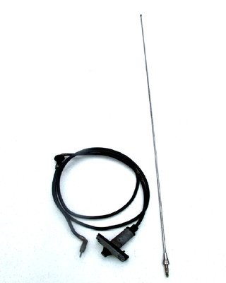 80-96 Ford OEM  F-150 Bronco Radio ANTENNA  w/Base/Cable - No trim plate - READ