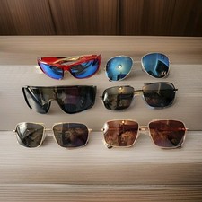 Lot Of 6 Pairs Of Men's Sunglasses With UV Protection