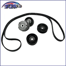 Serpentine Belt Drive Component Kit For Ford F150 4.2L V6 GAS 1997-2000