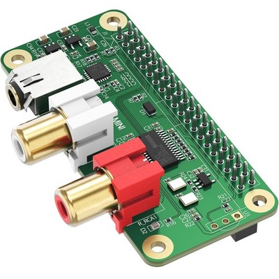 DAC Mini Hat PCM5122 Audio Card for Raspberry Pi 5/4/3B+/Zero 2W, 384kHz/32bi...