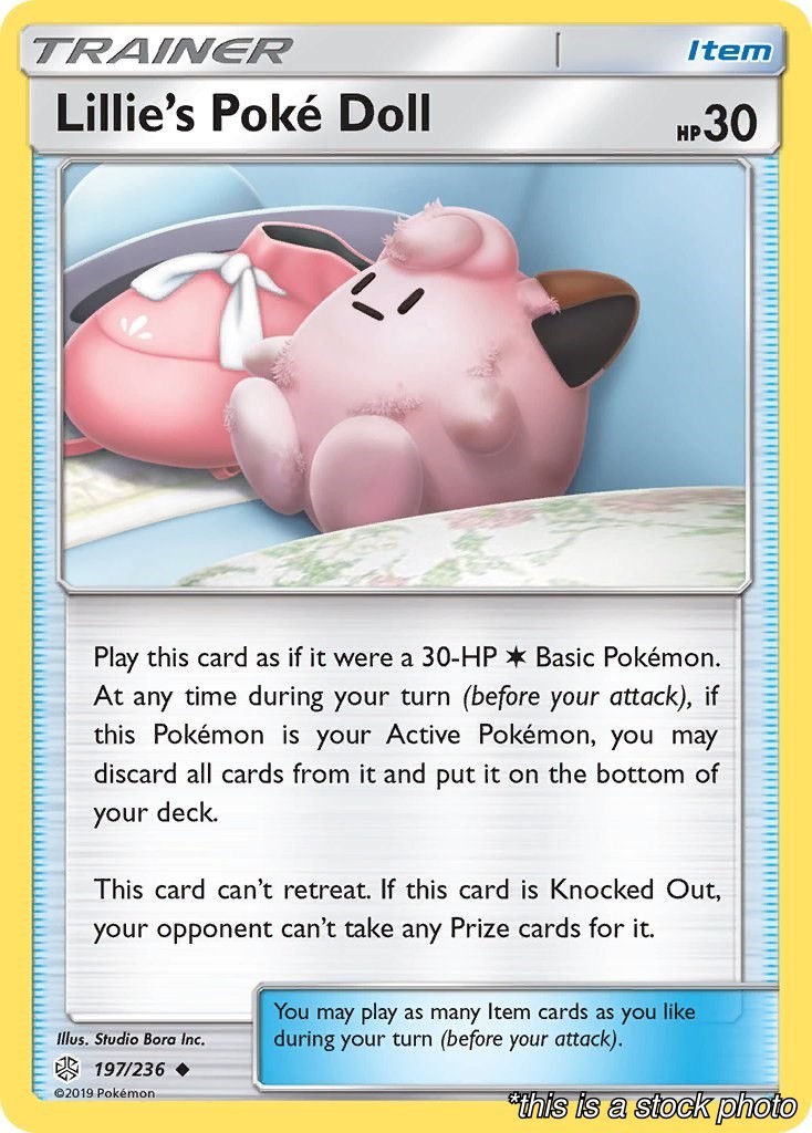 Lillie's Poke Doll - 197/236 - SM - Cosmic Eclipse - NM