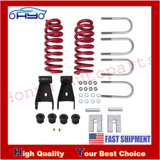 1.3 Front 2.5 Rear Suspension Lowering Kit For 2021-25 Ford F-150 M-3000-h4b