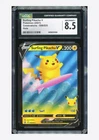 Pokemon CGC 8.5 Surfing Pikachu V Ultra Rare 2021 008/025 Celebrations English