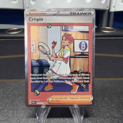 Crispin 171/131 Holo Special Illustration Rare Prismatic Evolutions Pokemon NM