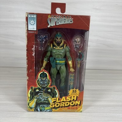 Flash Gordon Ming the Merciless Action Figure NECA Reel Toys 33 Points of Articu
