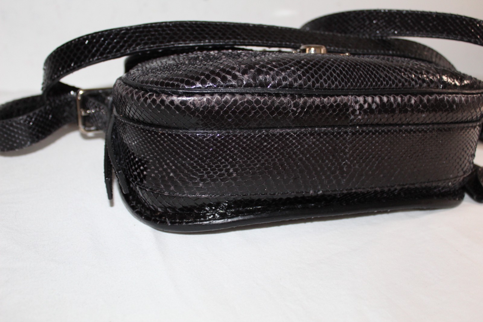 Ralph Lauren Ricky Shoulder Bag Python Snakeskin … - image 7