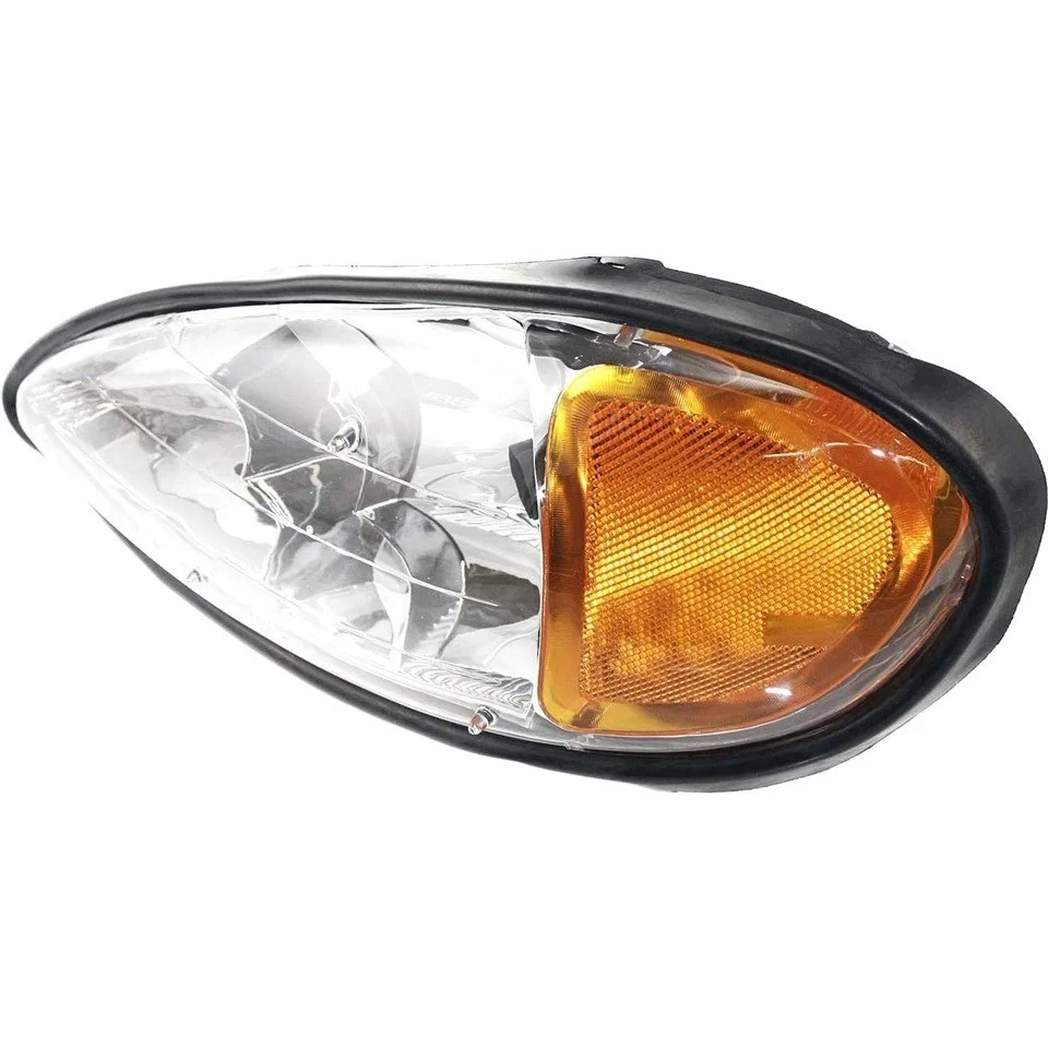 New Left & Right Headlight For 1999-2005 Pontiac Grand Am Set of 2 — 第 4/4 张图片