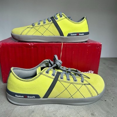   Reebok Schuhe Neon Gelb/Grau   Größe 37,5   Sportlich & Stylisch  