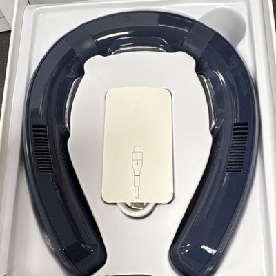 ICE ENGINE 06 ウェアラブルエアコン ICE ENGINE 06 Wearable Neck Fan Blue Fast Cooling Digital Display