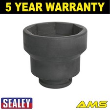 Image of Sealey Front Hub Nut Socket for Scania 3/4"Sq Drive 80mm CV001