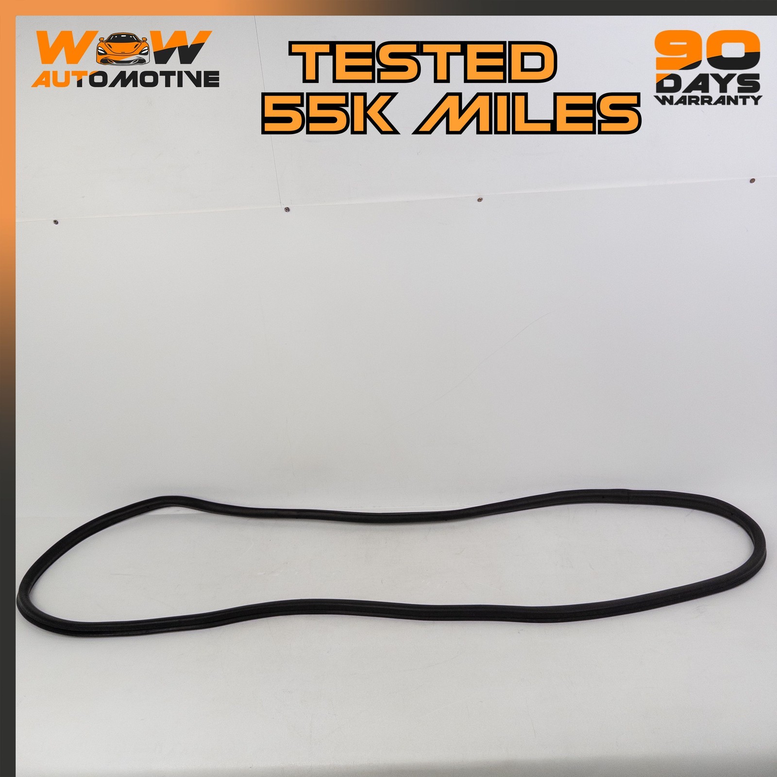 12-19 BENTLEY CONTINENTAL GTC FRONT HOOD BONNET WEATHERSTRIP GASKET SEAL OEM