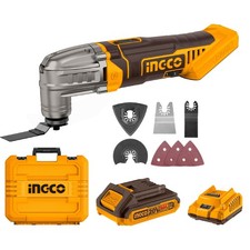 Cordless Multi Tool with 1pcs 2.0Ah Battery and Charger 5000-20000 RPM 6
