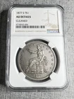1877-S Trade Dollar NGC AU Details - Cleaned