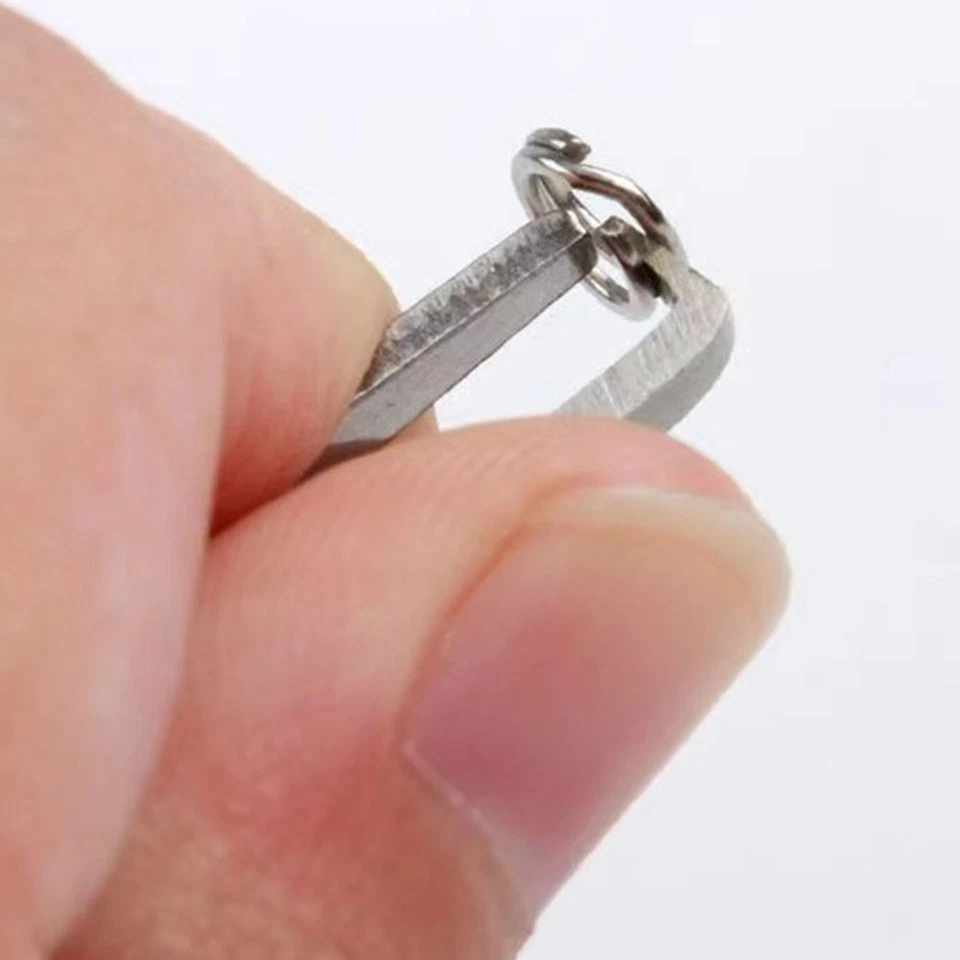 Langlebig Und Praktisch Pinzette Angelschnur 6 * 1.1cm Edelstahl Teile - Bild 3 von 4