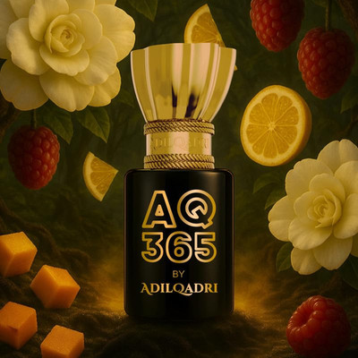 Adilqadri Aq 365 Concentrated attar Citrus, Fruity, Iris,Vanilla fragrance 5.5ml
