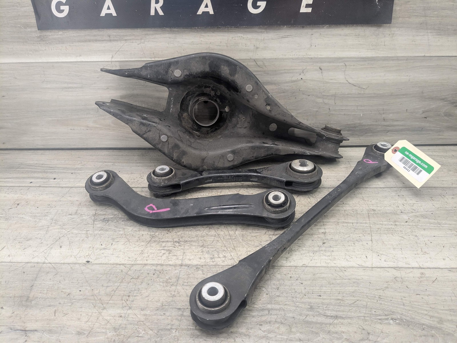 OEM BMW G20 G22 G23 G26 G42 Rear Right Passenger Upper Lower Control Arm SET (4)