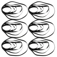 50Pcs Cassette Tape Player Drive Belts Recorder Replacement Deck