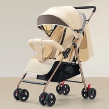 Poussette pliable légère pour nouveau-né