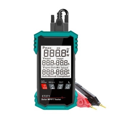 Photovoltaic Systems Tester for MPPT Efficiency Optimization Solar Panel Tester