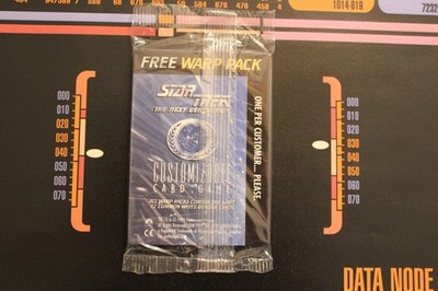 Star Trek CCG - Free Warp Pack - 12 card set - SEALED