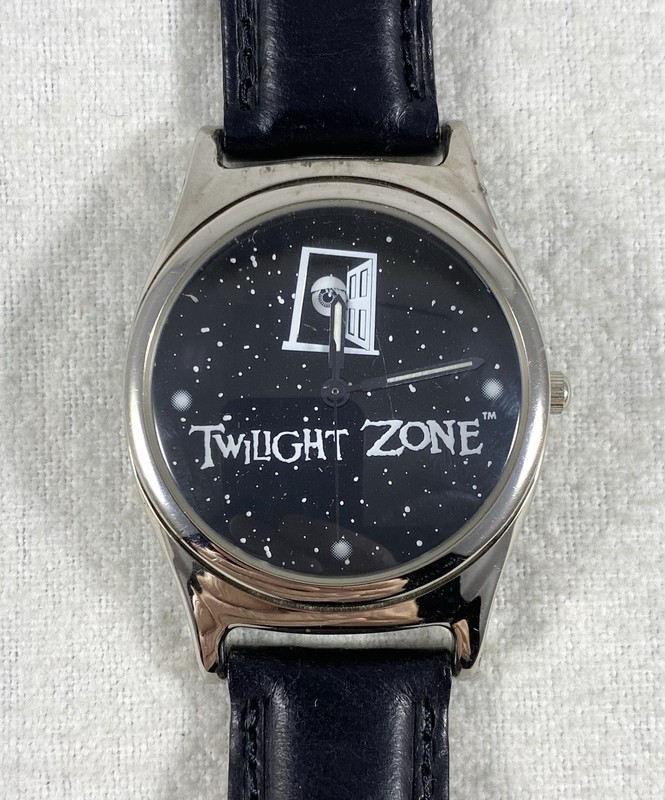Vintage 1994 Nick At Night Twilight Zone Watch New Battery Runs Well