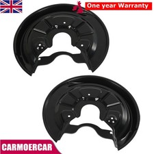 2x Rear Brake Disc Backing Plates Dust Guards For VW Golf Mk5 Mk6 1K0615611AB