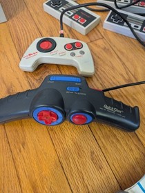 Original Nintendo Console Bundle Lot Game power pad Tested Vintage MUST SEE