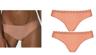 sloggi 3er Pack Zero Feel Lace Brazil Panty kupfer Größe S UVP 53,85    Set Sets