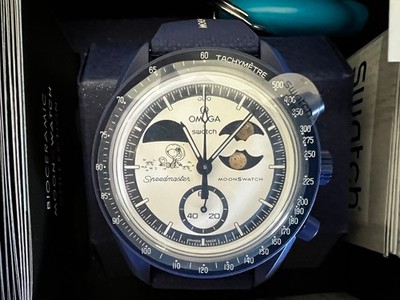 ⌚️ Swatch x Omega Snoopy Moonswatch Mission To Earthphase