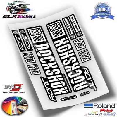 STICKER ROCKSHOX JUDY WP278 AUFKLEBER DECALS AUTOCOLLANTS ADESIVI MTB BICIS